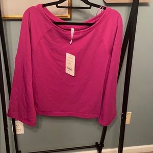 Fabletics wide collar sweatshirt